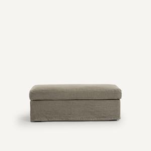 AM.PM Voetenbank in stevig linnen, stonewashed, Neo Chiquito
