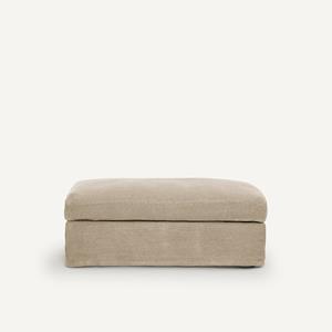 AM.PM Voetenbank in stonewashed dik linnen, Néo Kinkajou