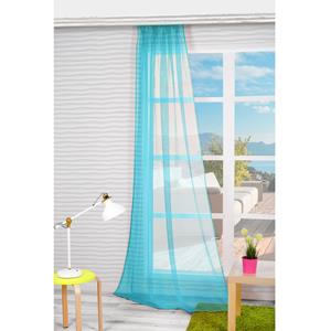 Praxis Dolly Vitrage Kant En Klaar Turkoois 140 X 250 Cm