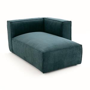 LA REDOUTE INTERIEURS Modulaire longchair van geribd fluweel, Seven