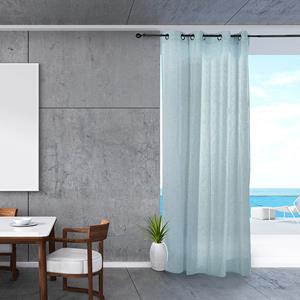 Praxis Sahara Vitrage Kant En Klaar Blauw 140 X 245 Cm
