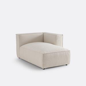 LA REDOUTE INTERIEURS Modulaire longchair van bouclette, Seven