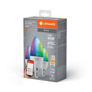 LEDvance 12X  3X Smart E14 LED Lamp | 4.9W 2700K/6500K 220V/240V 470Lm | 200° Ø39mm Dimbaar