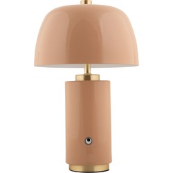 Leitmotiv  Tafellamp Freya LED - Zachtbruin