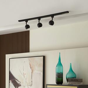 PRIOS Felipo 1-circuit railsystem 3-lamps zwart