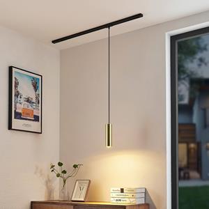 LINDBY Hanglamp  Linaro, 20 cm, goud, 1-fase, GU10