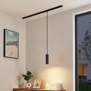 LINDBY Hanglamp  Linaro, 20 cm, zwart, 1-fase, GU10