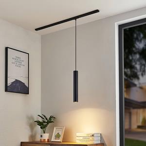 LINDBY Hanglamp  Linaro, 40 cm, zwart, 1-fase, GU10