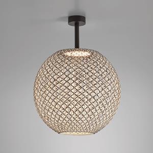 Bover Nans Sphere PF/80 LED buiten plafondlamp bruin