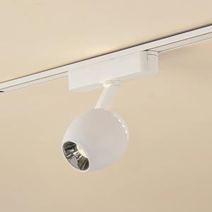 LINDBY LED spot 48 V Lumaro, wit, Ø6cm, kunststof, dimbaar