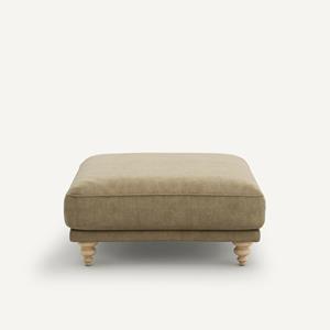AM.PM Voetenbank in stonewashed fluweel, Lazare