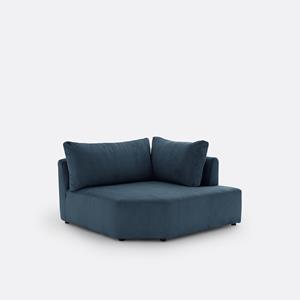 LA REDOUTE INTERIEURS Moduleerbare hoekbank ribfluweel, Monica