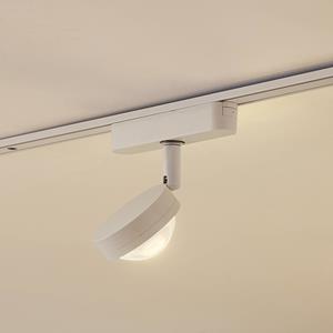 LINDBY LED spot 48 V Lumaro, wit, Ø 7,3 cm, aluminium, dimbaar