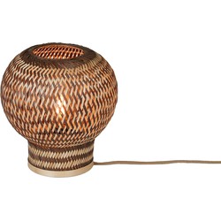 GOOD&MOJO Tafellamp Barbados - Naturel - Ø25cm