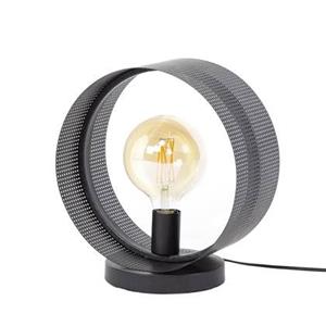Giga Meubel  Tafellamp Zwart Metaal - 30x20x33cm - 1-Lichts - Ring