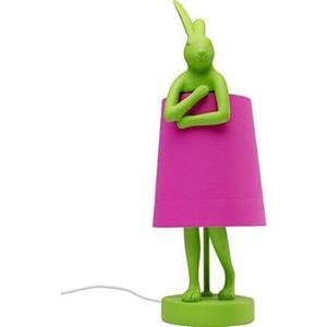 Kare Design Animal Tafellamp konjin 50cm groen en roze