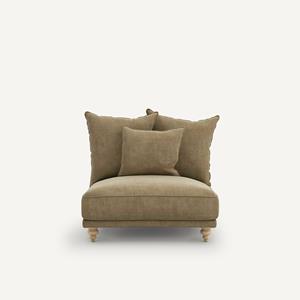 AM.PM Zetel in stonewashed fluweel, Lazare