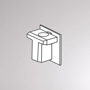 Molto Luce Eindkap voor Volare 2-fasen railsysteem, wit