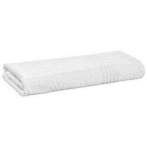 ERWIN M. Gastendoek Classico met rand; 30x50 cm (BxL); wit; 5 stuk / verpakking