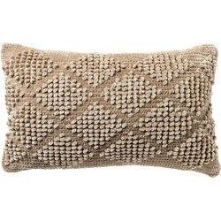Dutch Decor ELIO - Kussenhoes 30x50 cm - Pumice Stone - beige