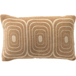 Dutch Decor ELIANA - Kussenhoes 30x50 cm - Irish Cream - beige