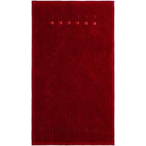 ERWIN M. Gastendoek Noblesse; 30x50 cm (BxL); burgundy; 5 stuk / verpakking