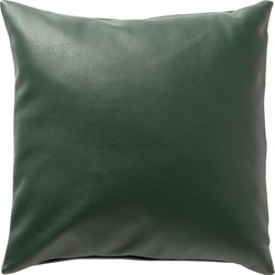 Dutch Decor JARED - Kussenhoes 45x45 cm - leerlook - effen kleur - Garden Topiary