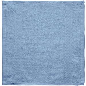 PULSIVA Waslap Mars; 30x30 cm (BxL); blauw; 5 stuk / verpakking