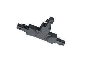 Trio Lighting T-verbinder DUOline, PE buiten links, mat zwart