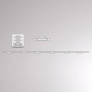 Molto Luce Blinde afdekking voor Volare rail, 1m, wit