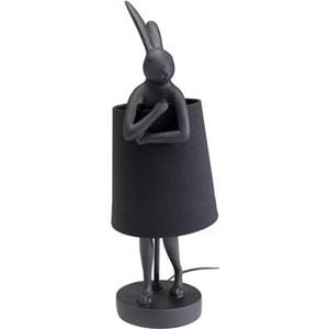Kare Design Kare Tafellamp Animal Rabbit Matt Black 50cm