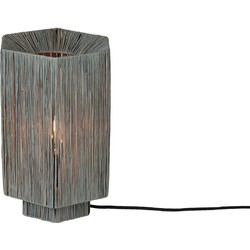 GOOD&MOJO Tafellamp Panama - Lichtgrijs - 36x24x36cm