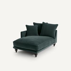 AM.PM Longchair van fluweel, Lazare