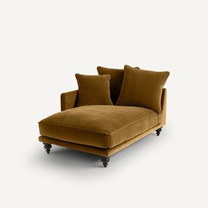 AM.PM Longchair van fluweel, Lazare