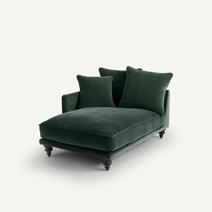 AM.PM Longchair van fluweel, Lazare