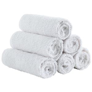 PULSIVA Waslap Zelos; 30x30 cm (BxL); wit; 30 stuk / verpakking