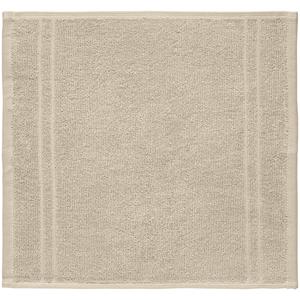 ERWIN M. Waslap Dina; 30x30 cm (BxL); beige; 10 stuk / verpakking
