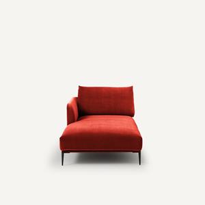 AM.PM Longchair fluweel, Oscar design E.Gallina