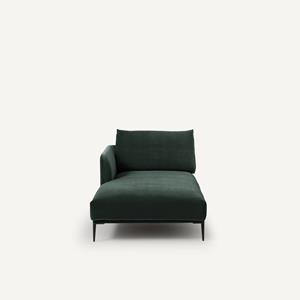 AM.PM Longchair fluweel, Oscar design E.Gallina