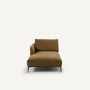 AM.PM Longchair fluweel, Oscar design E.Gallina