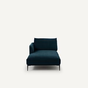 AM.PM Longchair fluweel, Oscar design E.Gallina