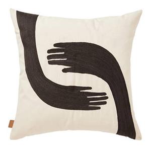 Ferm living Pose Sierkussen Hoes - Coffee / Undyed