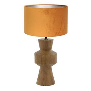Light & Living Light Living tafellamp Gregor - goud - hout - 17 cm - E27 fitting -