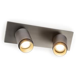 KS Verlichting Scott 2 Opbouwspot Gun Metal