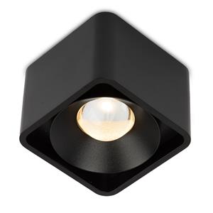 KS Verlichting Lars Opbouwspot Zwart