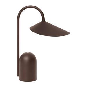 Ferm living Arum Oplaadbare Tafellamp - Dark Chocolate