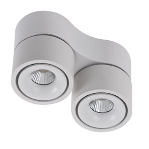 KS Verlichting Ole 2 Opbouwspot Wit