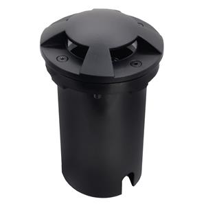 KS Verlichting Deckgrondspot Rond Zwart Ø10,8cm