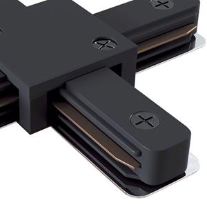 Maytoni X-connector Railsysteem, 1-fase railsysteem, zwart