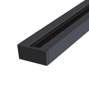 Maytoni 1-fase rail Track in zwart 1.000 mm